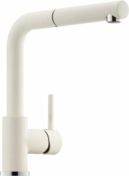 Miscelatore NABER GRAMIX 2 in MAGNOLIA con bocca estraibile / Rubinetto da cucina / Miscelatore monocomando