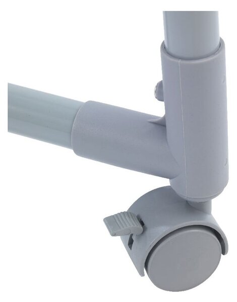 Appendiabiti telescopico/mobile in metallo grigio Foldable - Wenko
