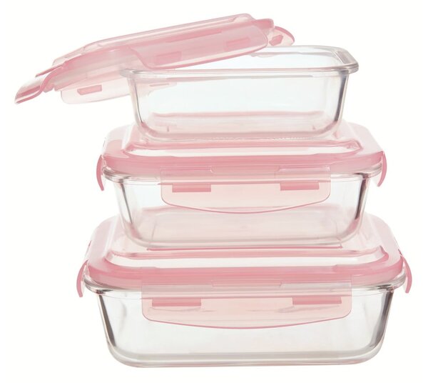 Vasetti in vetro per alimenti 3 pz. Freska - Premier Housewares