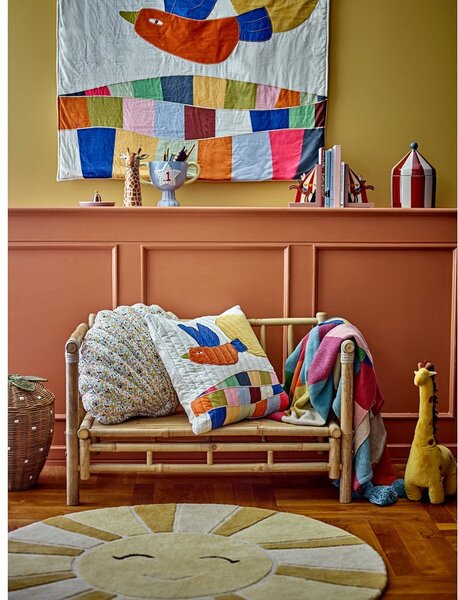 Coperta per bambini in cotone riciclato 130x160 cm Colorine – Bloomingville Mini