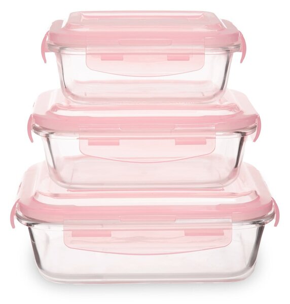 Vasetti in vetro per alimenti 3 pz. Freska - Premier Housewares