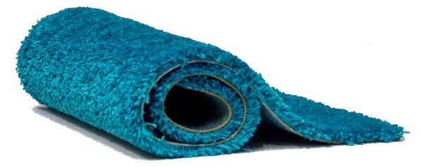 Tappeto blu , 67 x 125 cm Aqua Liso - Universal