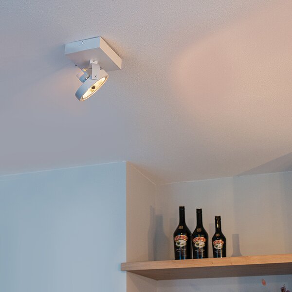 Faretto di design bianco orientabile - Go