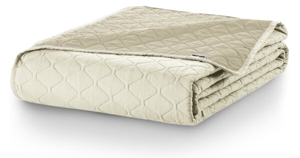 Copriletto beige in microfibra double-face , 260 x 280 cm Axel - DecoKing