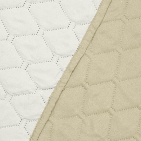 Copriletto beige in microfibra double-face , 260 x 280 cm Axel - DecoKing