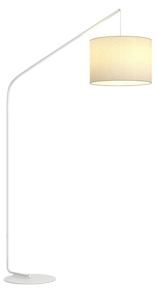 Viskan - lampada da pavimento bianca ad arco