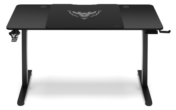 Scrivania Regolabile in Altezza Diablo X-Tensio 1400 Nero