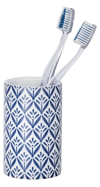Tazza in ceramica blu per spazzolini da denti Lorca - Wenko