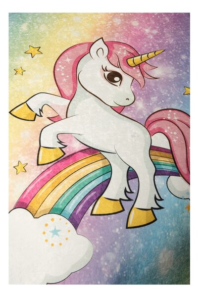 Tappeto per bambini , 100 x 160 cm Unicorn - Conceptum Hypnose