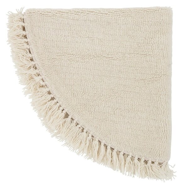 Tappeto in lana beige , ⌀ 110 cm Nature - Bloomingville