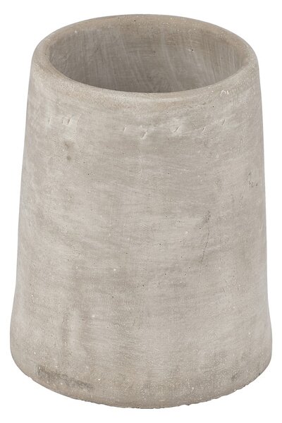 Tazza in cemento grigio per spazzolini da denti Villena - Wenko