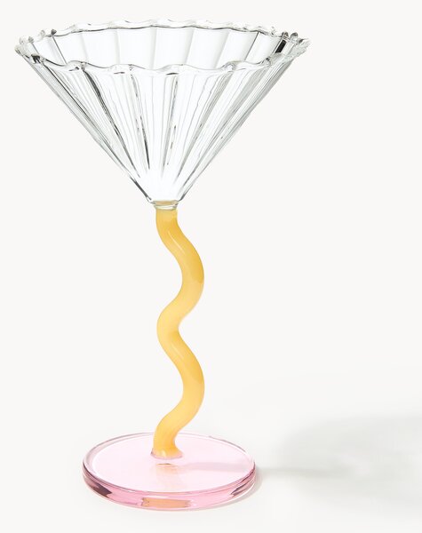 Bicchieri da cocktail in vetro borosilicato Curve 2 pz