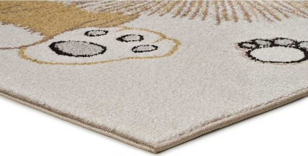 Tappeto per bambini crema 120x170 cm Beats - Universal