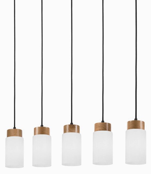 Lampada a sospensione in vetro Markus Lamkur, dimmerabile, Bianco / Opale, Soggiorno / Sala da pranzo, Vetro, Scandinavo, Lampada a sospensione