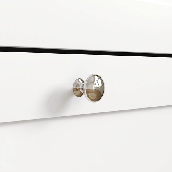 HOMCOM Mobile a scarpe 12 paia, mobile d'ingresso con 2 cassetti ribaltabili e ripiani regolabili, 60 x 24 x 80 cm, bianco | Aosom Italy