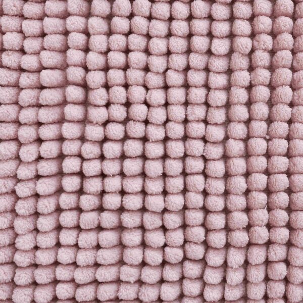 Tappetino da bagno rosa 80x50 cm Bobble - Catherine Lansfield