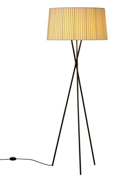 Lampada da terra Santa & Cole, dimmerabile, Nero, Soggiorno, Metallo