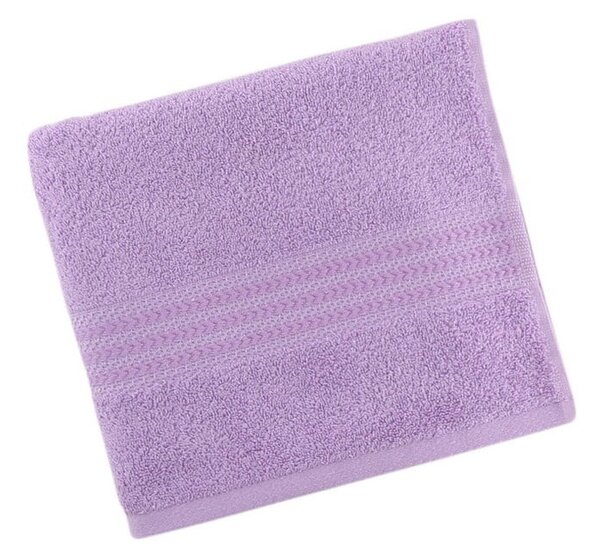 Asciugamano in puro cotone viola, 30 x 50 cm - Foutastic