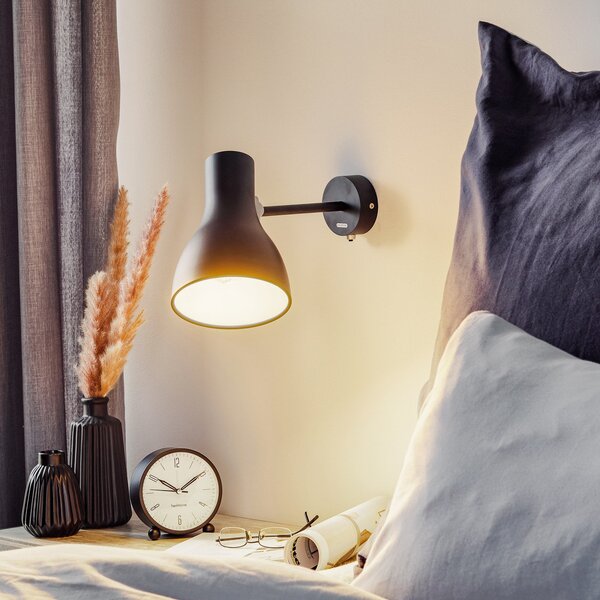 Applique da parete Anglepoise, Type 75, Nero, Soggiorno, Metallo, Design