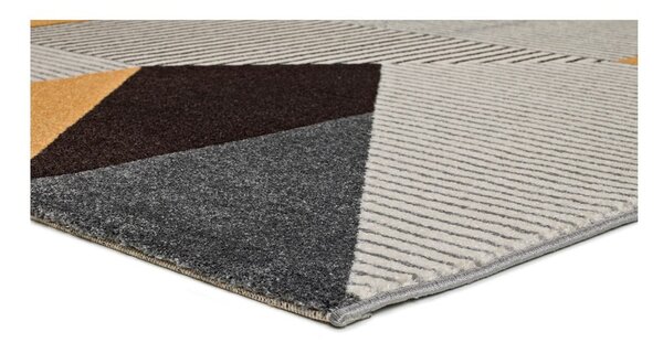 Tappeto arancione e grigio , 160 x 230 cm Gladys Duro - Universal