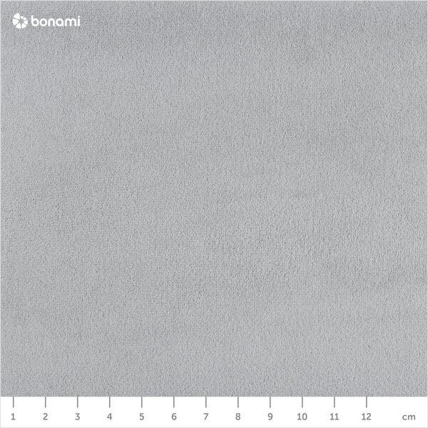 Letto matrimoniale imbottito grigio chiaro con vano contenitore con griglia 160x200 cm Juniper - Mazzini Beds
