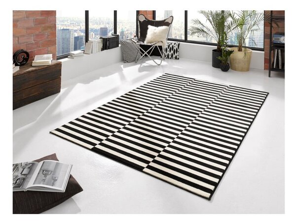Tappeto nero/color crema 120x170 cm Gloria – Hanse Home