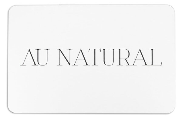 Tappetino da bagno bianco 39x60 cm Au Natural - Artsy Doormats