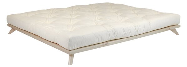 Letto matrimoniale in legno di pino con griglia 180x200 cm Senza - Karup Design