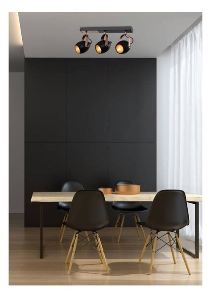 Lampada da soffitto nera 13x46 cm Anica - Candellux Lighting