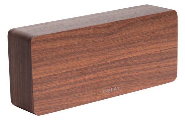 Sveglia in legno decorato, 21 x 9 cm Tube - Karlsson