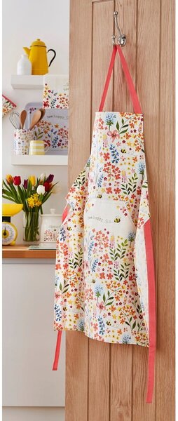Grembiule da cucina in cotone Be Happy - Cooksmart ®