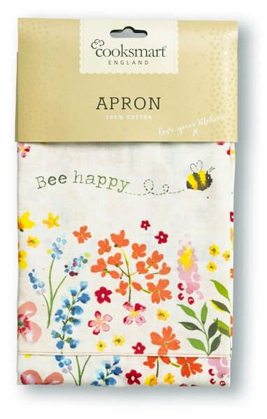 Grembiule da cucina in cotone Be Happy - Cooksmart ®