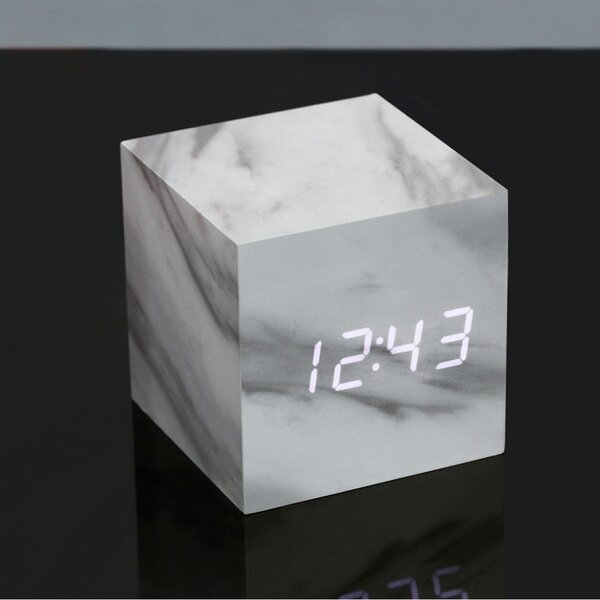 Sveglia digitale Cube Click – Gingko
