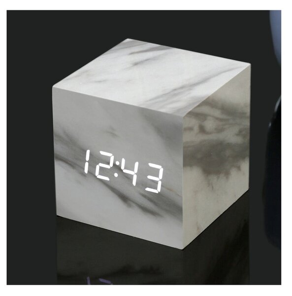 Sveglia digitale Cube Click – Gingko