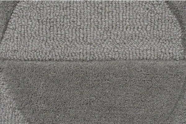 Tappeto rotondo in lana grigia ø 160 cm Gigi - Flair Rugs