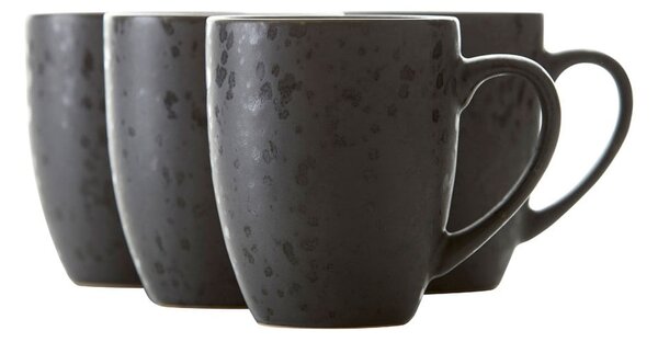 Tazze in set nere/blu scuro in ceramica 4 pz 300 ml Gastro Black/Mix – Bitz