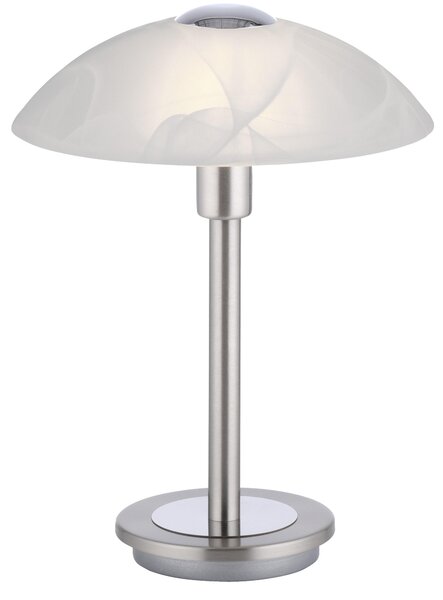PAUL NEUHAUS Lampada da tavolo LED 4026-55 acciaio, G9, 2,6 W, 265 lm, 3000 K
