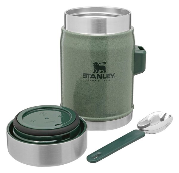 Borraccia termica verde in acciaio inox 400 ml Legendary Classic Hammer Tone Green – Stanley