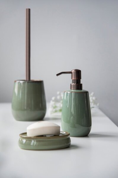 Scopino in ceramica verde Sirmione - Wenko