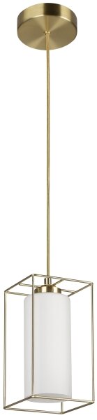 Brilliant - Lampadario sospeso DOLLY con cavo 1xE27/20W/230V dorato