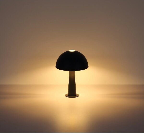 Globo 50670108 - Lampada da tavolo JULIA 1xE14/25W/230V nera