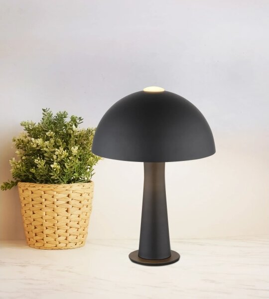 Globo 50670108 - Lampada da tavolo JULIA 1xE14/25W/230V nera