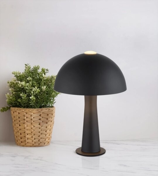 Globo 50670108 - Lampada da tavolo JULIA 1xE14/25W/230V nera