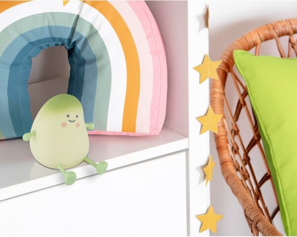 Globo 2871 - Lampada notturna per bambini LED RGBW ricaricabile e dimmerabile MANGI LED/2W/5V 800 mAh mango
