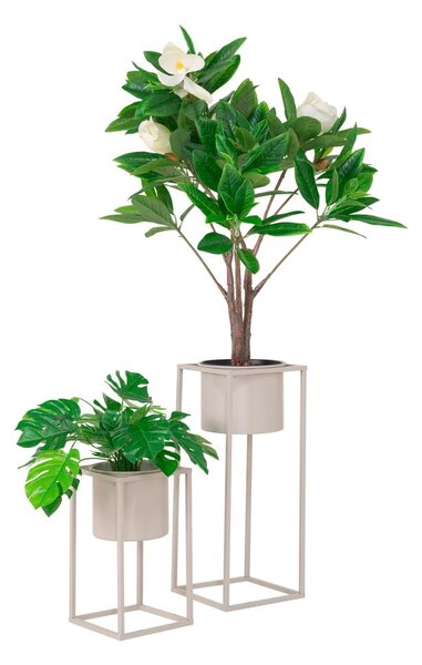 Set di vasi in metallo 2 pz Marla - House Nordic