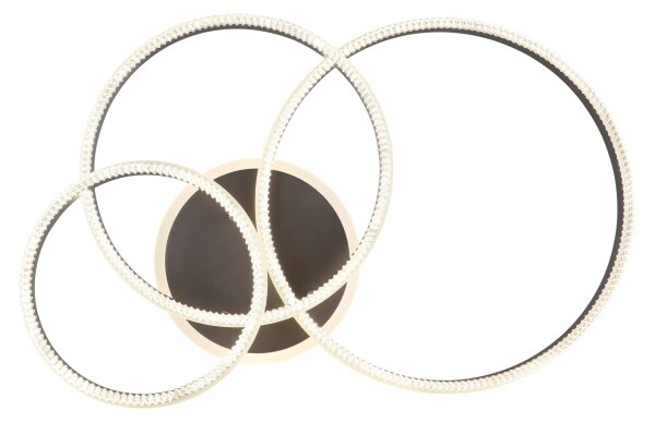 Globo 67377-72 - Plafoniera LED dimmerabile FRANCINE LED/72W/230V argento+telecomando