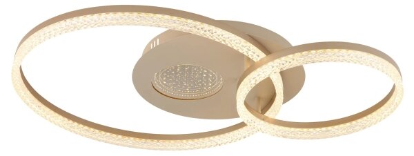 Globo 48480-30 - Plafoniera LED SANFORD LED/30W/230V 3000K 70x50 cm beige