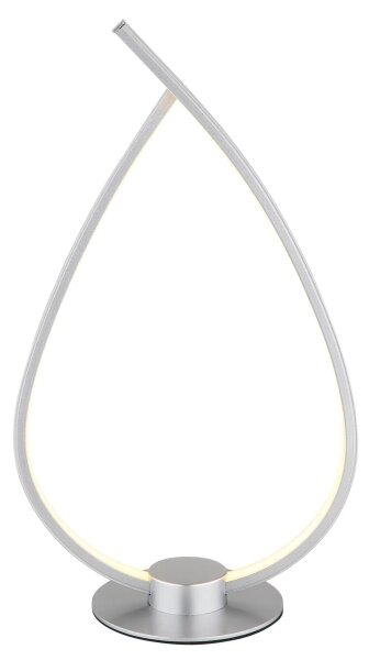 Globo 58492S - Lampada da tavolo TRINA a LED 6W/230V, argento