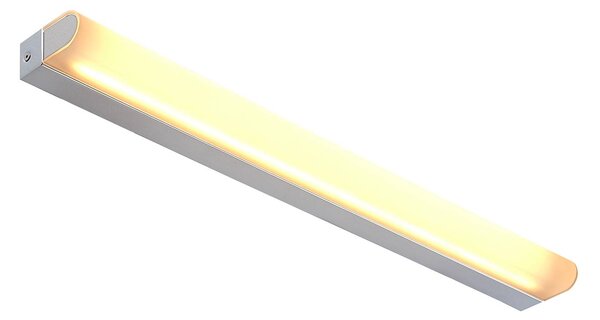 Arcchio Mourice applique LED, IP44, cromo, 55 cm