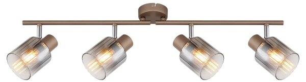 Globo 54318-4 - Faretto WALTON 4xE14/40W/230V